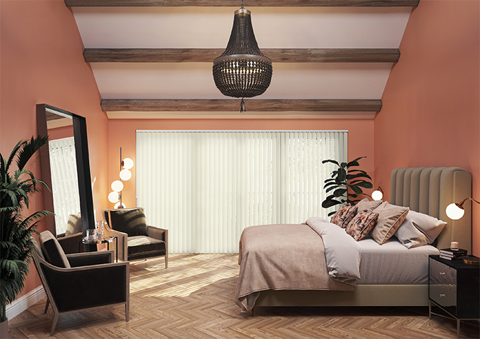 Crackle, Cream - Vertical Blind - Image 8
